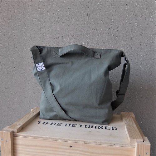 sui-ateriel-pensees 【色と機能が選べる】コットンキャンバスの３Wayショルダーバッグ