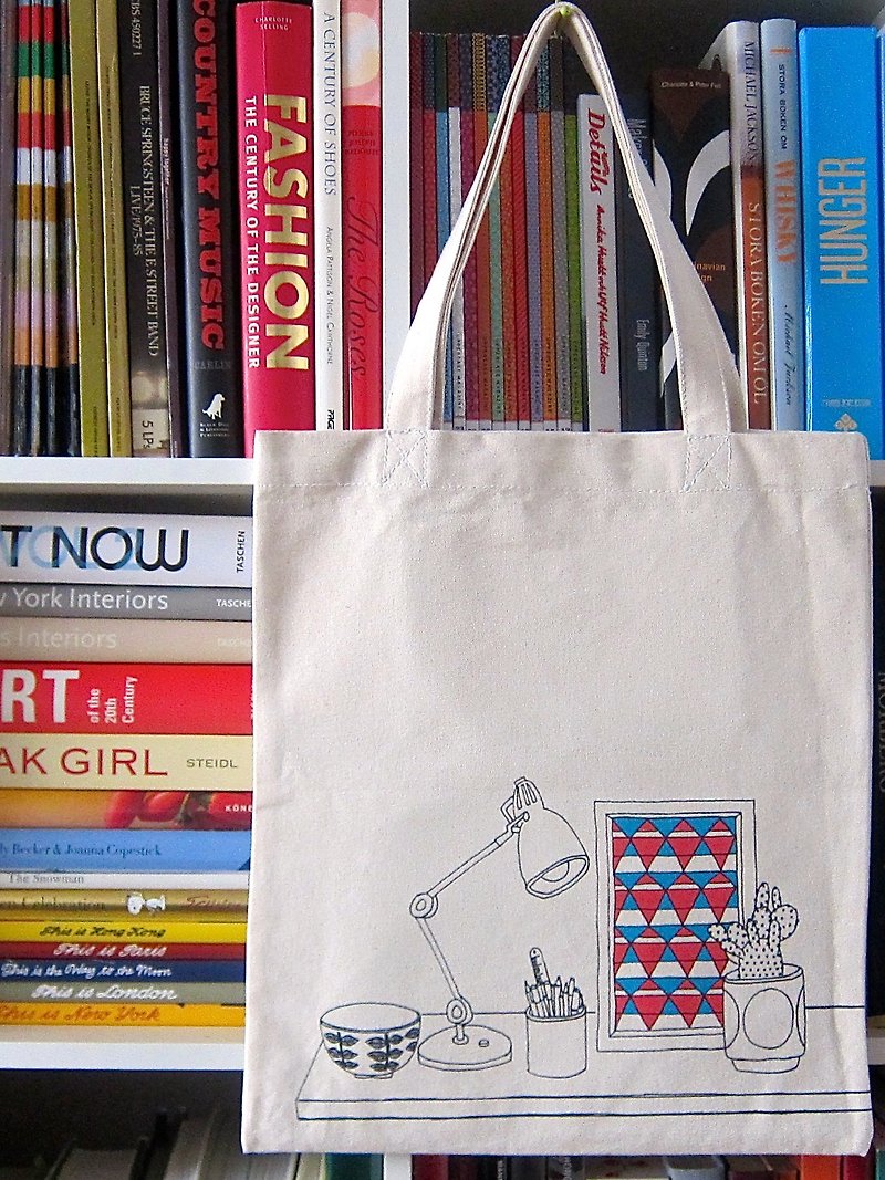 The Crafter's Shelf - Messenger Bags & Sling Bags - Cotton & Hemp White