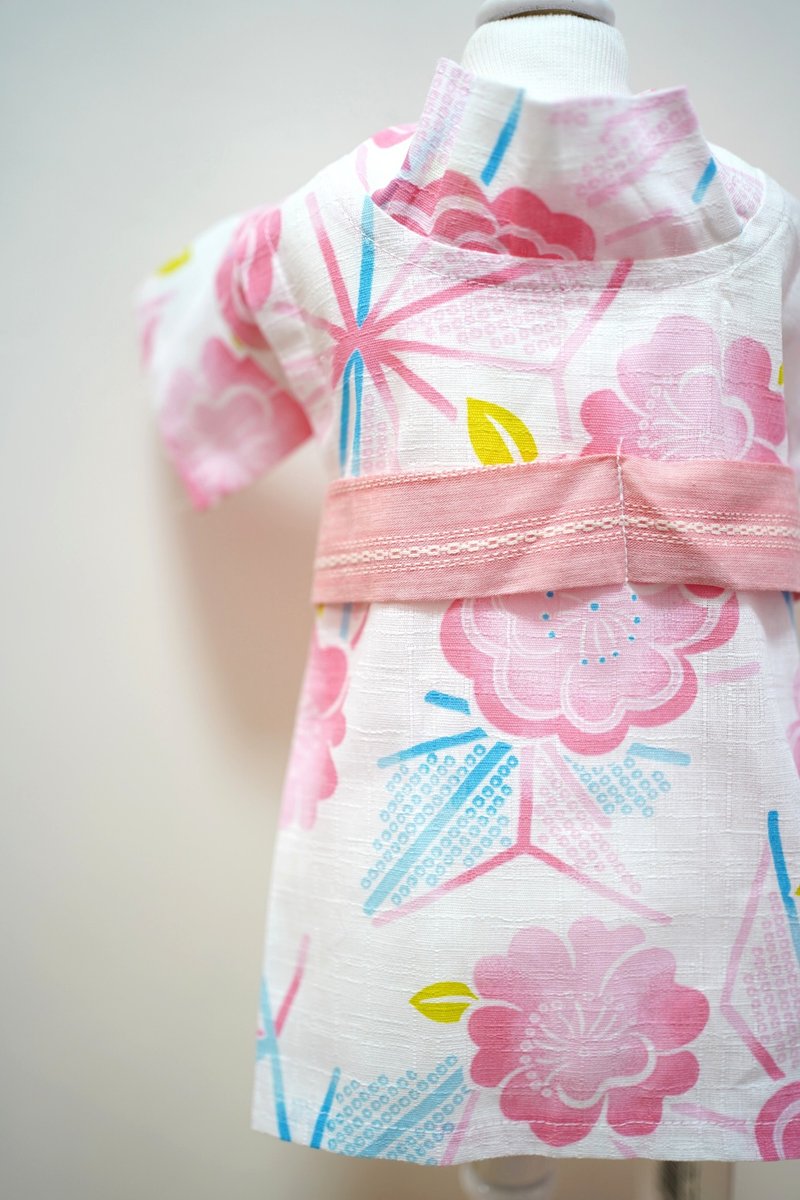 Crazy de Wan -Yukata (Ukabu Sakura PK) - Clothing & Accessories - Other Man-Made Fibers Pink