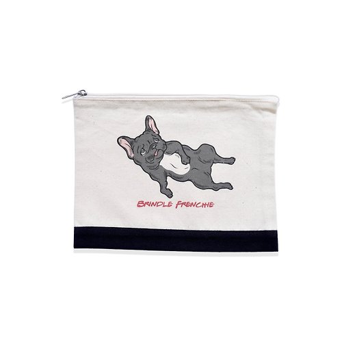 pegion-dog FRENCHIE FRENCHIE POUCH - BRINDLE