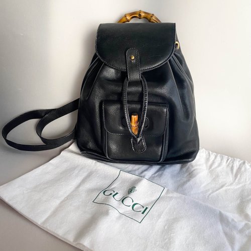 Second hand sales gucci backpack