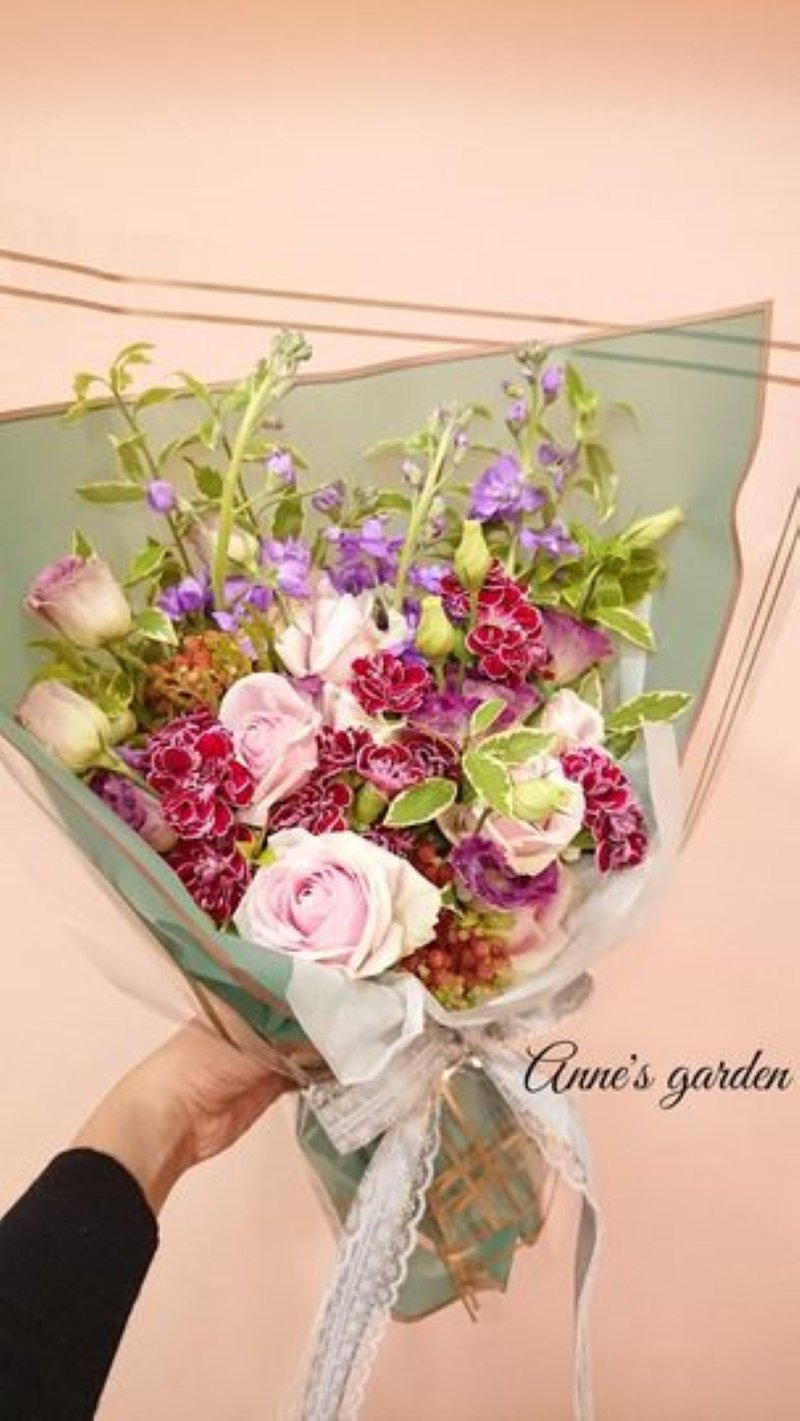 French style natural bouquet - ตกแต่งต้นไม้ - พืช/ดอกไม้ 