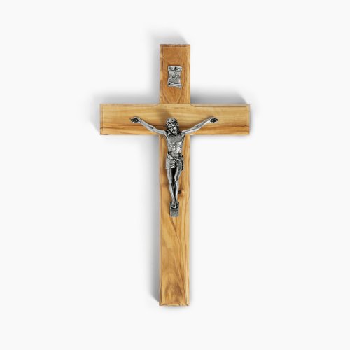 Holy Land blessing 來自聖地的祝福 天主教木製壁掛十字架 耶穌受難像 16631