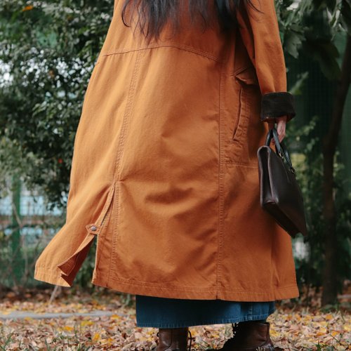 LLBeanロングハンティングジャケットカーキシンハンティング
