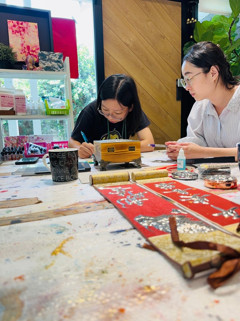 典雅珠寶盒【錫雕】 - 金工/飾品 - 其他金屬 