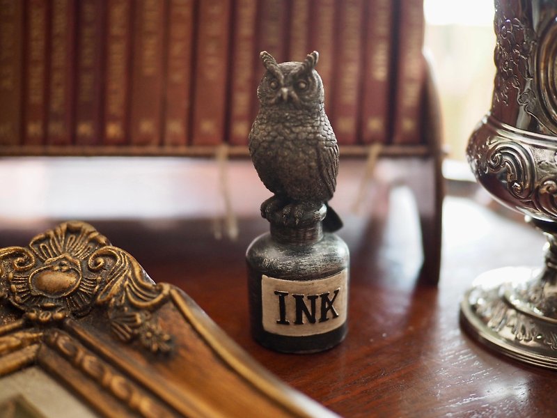 Owl ink ornament - Items for Display - Polyester 