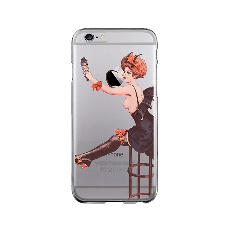 Clear iPhone case Clear Samsung Galaxy case nude 1931 - Phone Cases - Plastic Transparent