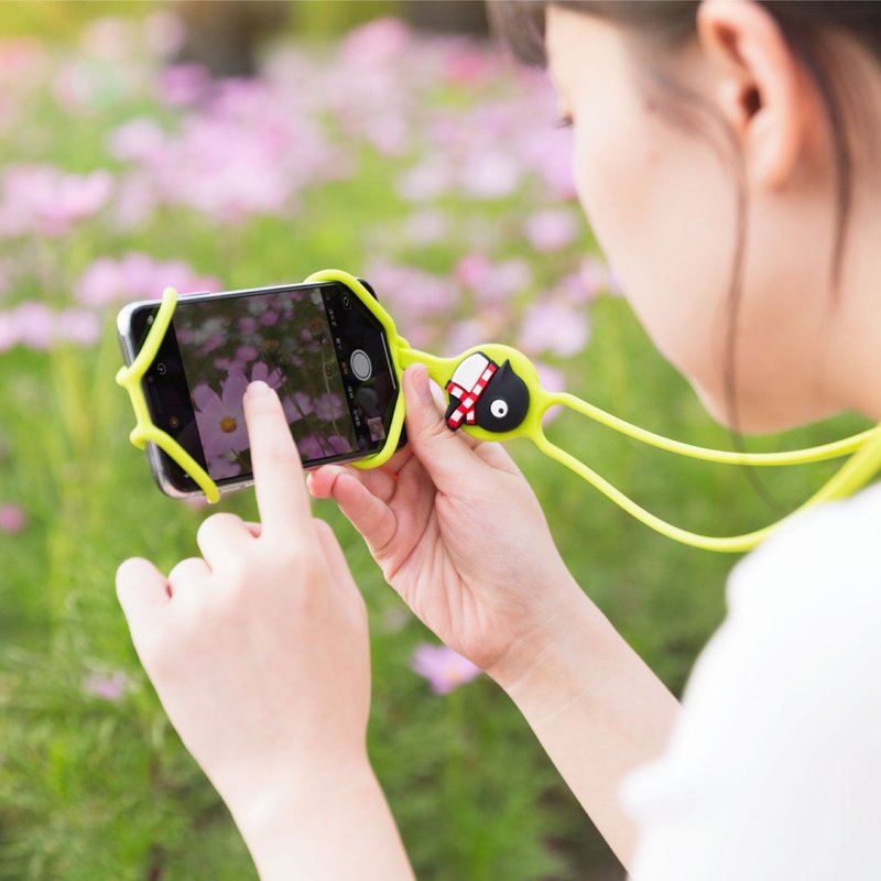 Bone 蹦克 / 頸掛手機綁 手機掛繩 - 手機配件 - 矽膠 多色