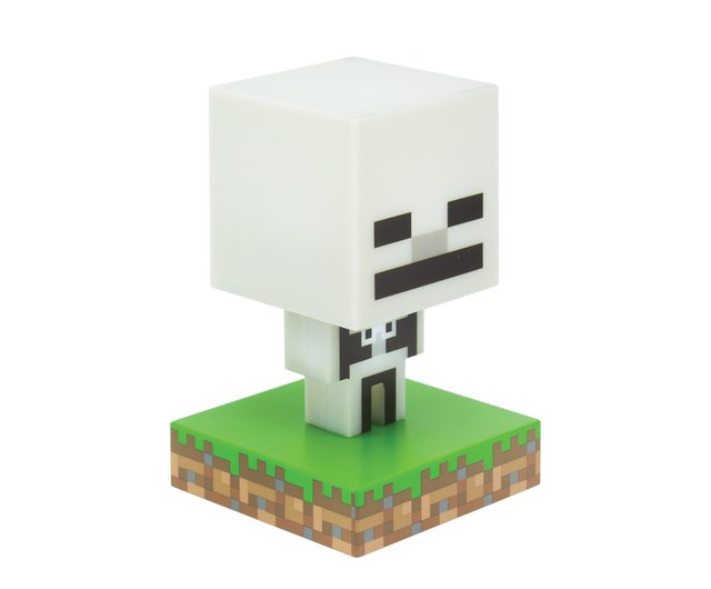 Officially Licensed Minecraft Skeleton Icon Light - Shop paladone-hk  Lighting - Pinkoi