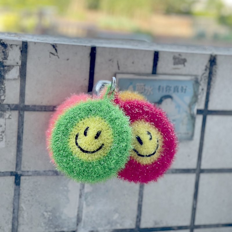 [Mother's Day/Free shipping/Special offer] Handmade Korean vegetable melon cloth/super easy to wash/not dropped (smile 4 pieces) - Dish Detergent - Polyester Multicolor