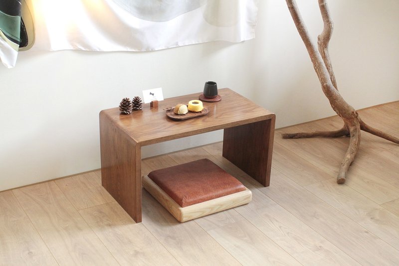 Pre-Order-Retro Brown-Log Table/Small Table/Sofa Side Table/Table Table - Dining Tables & Desks - Wood Brown