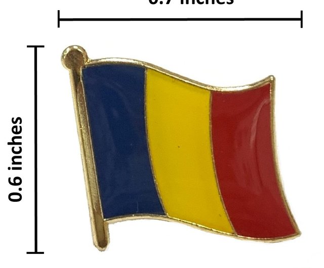 New Jersey Flag Lapel Pin, State Single and Double Flag Pins on Sale