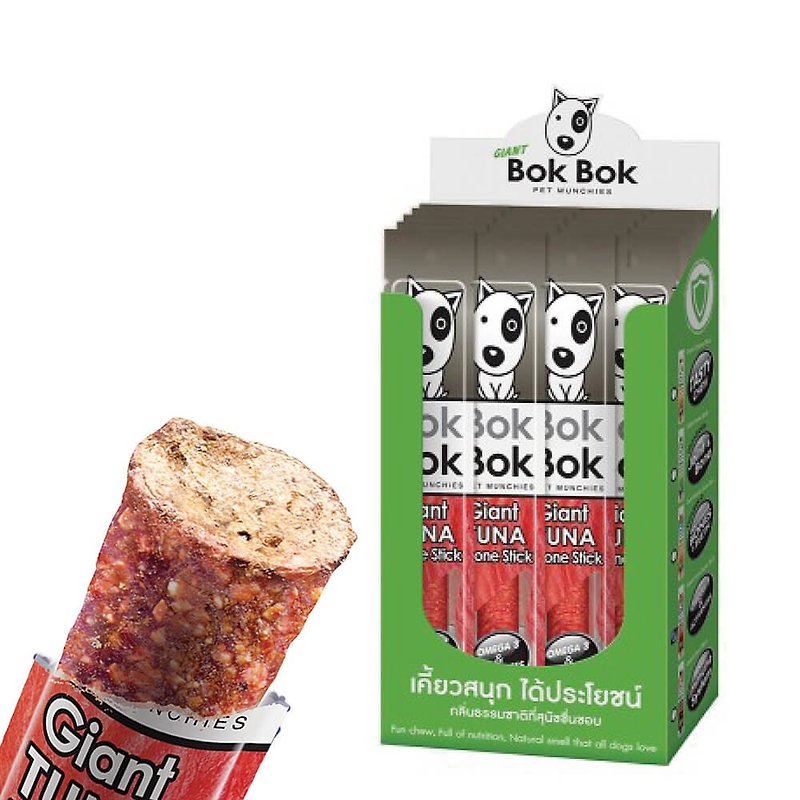 Pet Snacks Dog Giant Tuna Cartilage Sticks 30g 20pcs/box - อาหารแห้งและอาหารกระป๋อง - วัสดุอื่นๆ 