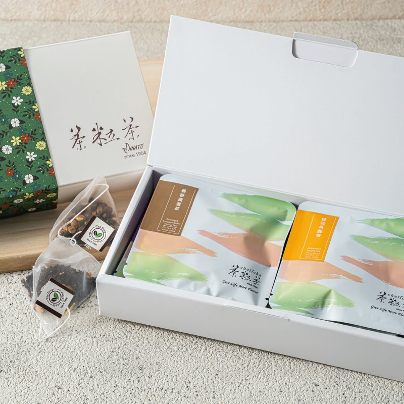 【Tea Grain Tea】Afternoon Tea Time Tea Bag Gift Box (10 pieces) - Tea - Fresh Ingredients White