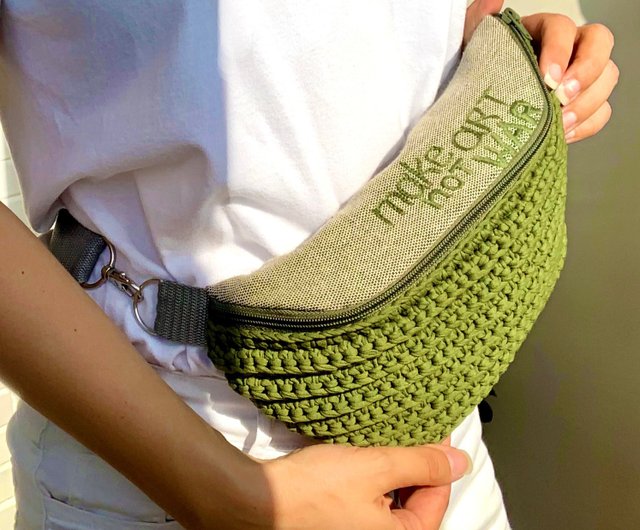 Crochet clearance waist bag