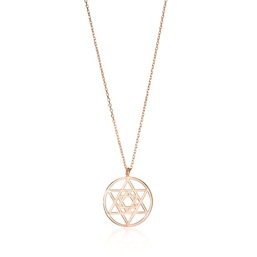 Flo Jewellery 神聖的幾何系列-大衛之星項鍊