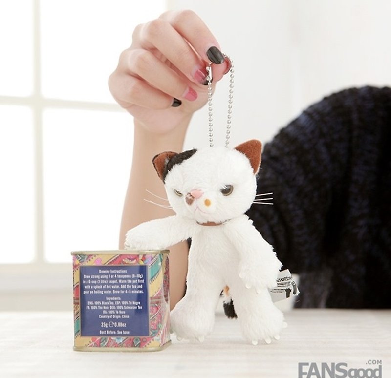 SCRATCH, Japan scratching cat nap doll charm _ Brown ears (13cm) PP SC1309201 - Other - Other Materials Khaki
