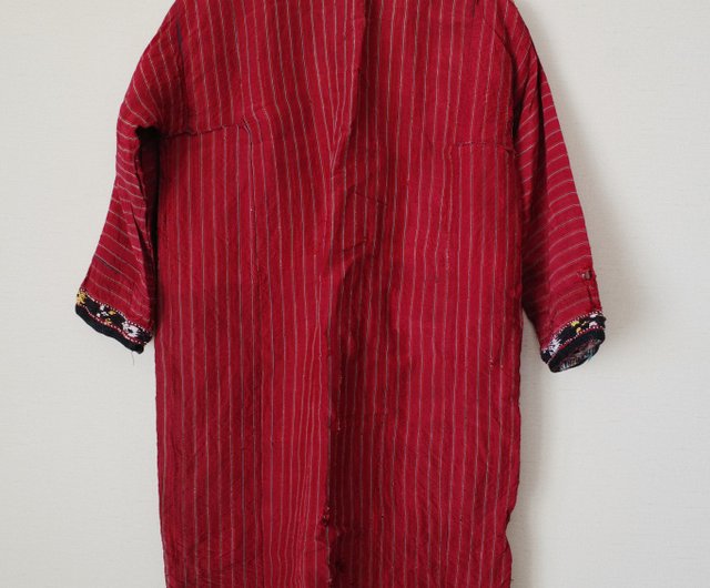 欠陥割引ヴィンテージトルクメンコートトルクメンエスニック手刺繍