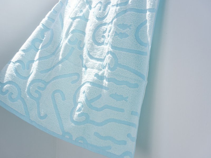 | Shanghai Towel | Towel - Towels - Cotton & Hemp Blue