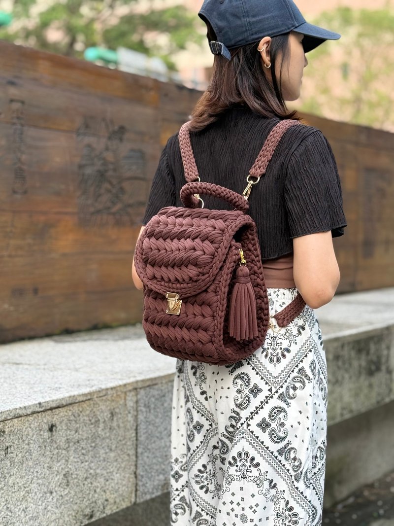 Chiny backpack - 運動配件 - 棉．麻 多色