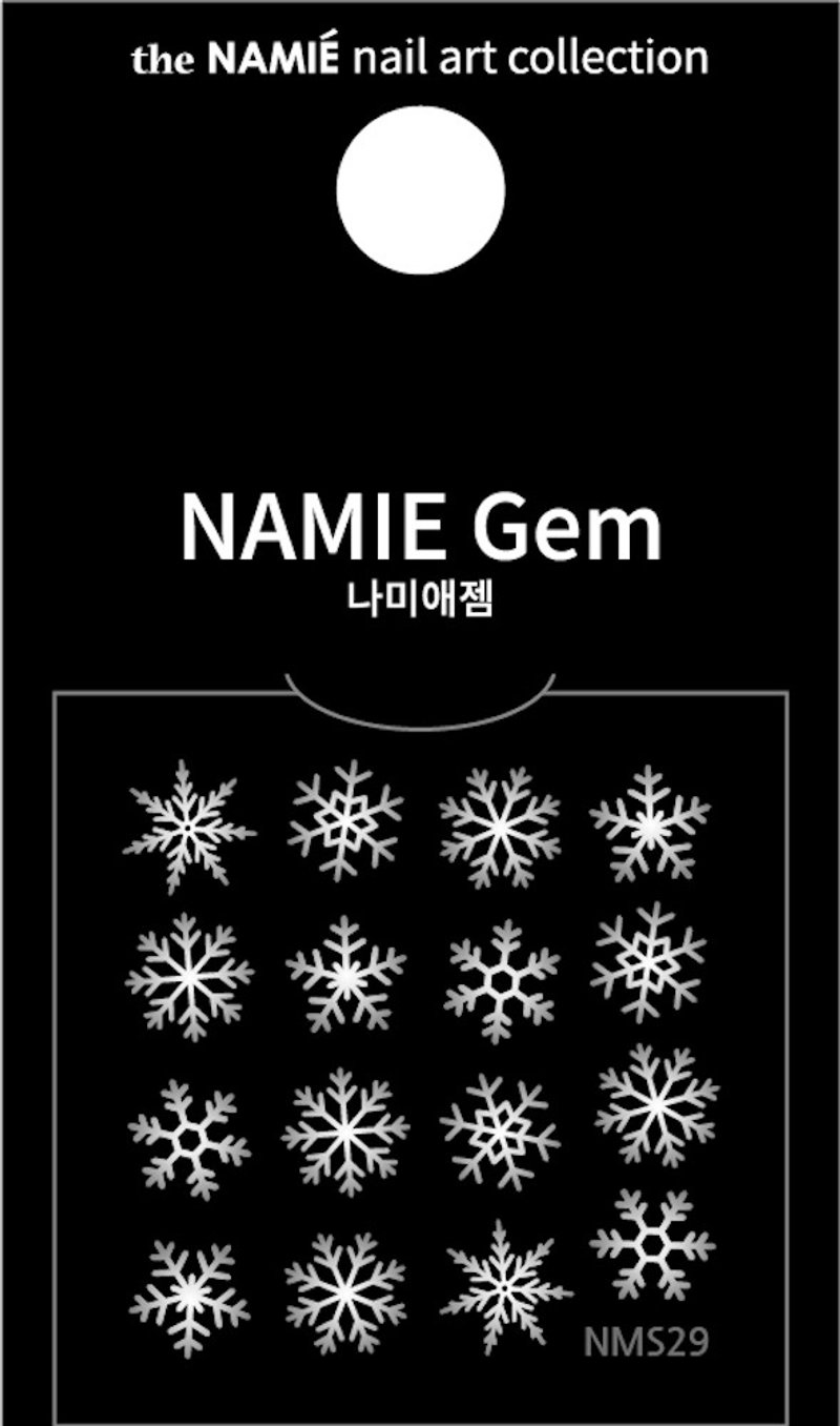 【專業用】NAMIE Gem 美甲裝飾藝術貼紙 Normal Metallic 29 - 指甲油/指甲貼 - 紙 金色