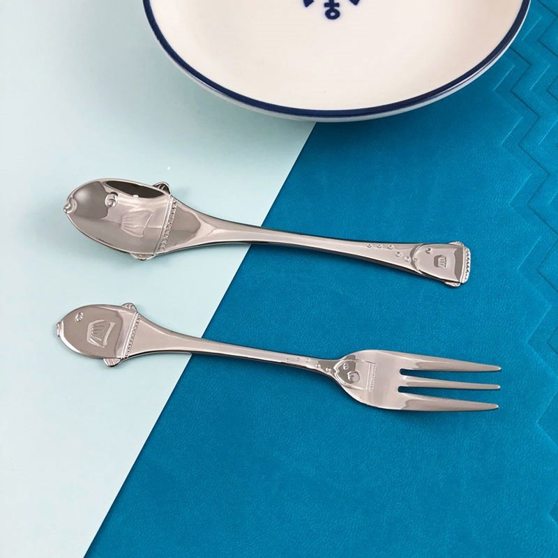 【Made in Japan】SALUS Sea Animals Series - Mola Spoon/Spoon - Cutlery & Flatware - Stainless Steel Silver