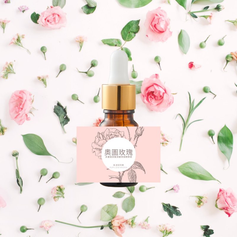 奧圖玫瑰多重玻尿酸深層保濕精華液 - 精華液/精華油 - 濃縮/萃取物 紅色