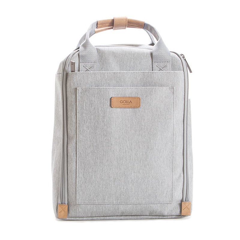 GOLLA 北歐芬蘭時尚極簡後背包 Backpack G2156-透明灰-13吋 - 後背包/背包/書包 - 其他材質 灰色