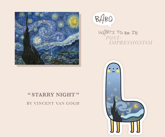 Van Gogh Stickers for Sale  Aesthetic stickers, Sticker art