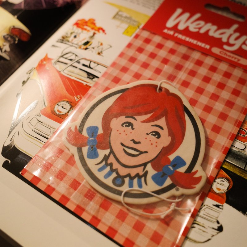 Wendy's Wendy's Burger Fragrance Elevator Card - Fragrances - Paper Green