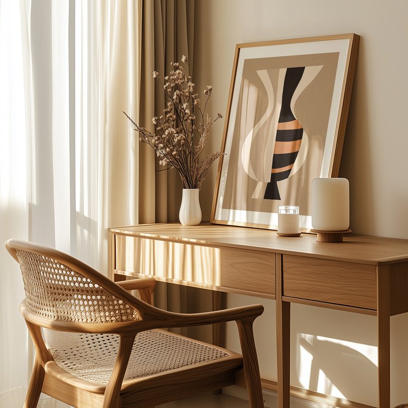 二重性の器 / 現代抽象プリントポスター - ポスター・絵 - 紙 