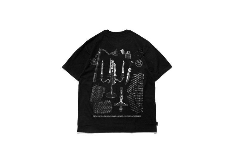 VANDAL CEAFBM short T - Men's T-Shirts & Tops - Cotton & Hemp Black