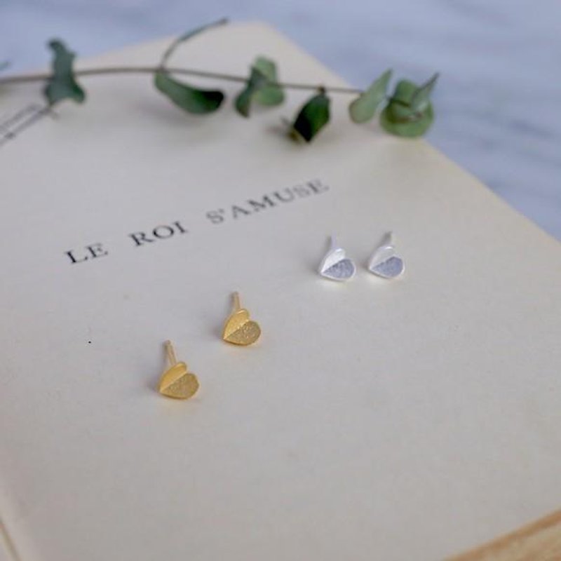 Heart Earrings SV - Earrings & Clip-ons - Other Metals 