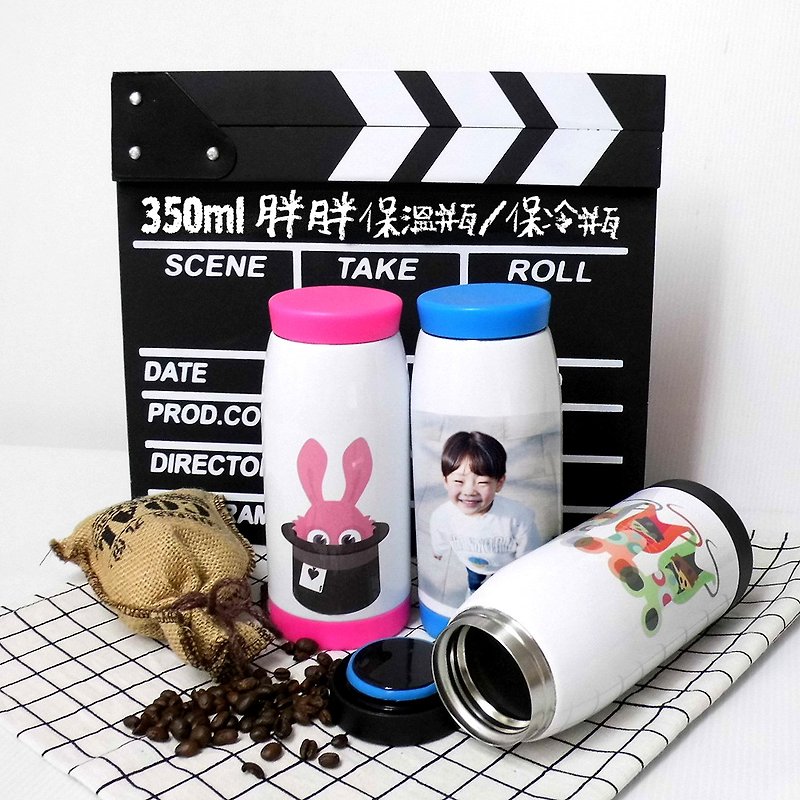 Customized 304 Stainless Steel fat thermos cold bottle environmental protection mug portable thermos customized - กระบอกน้ำร้อน - สแตนเลส 