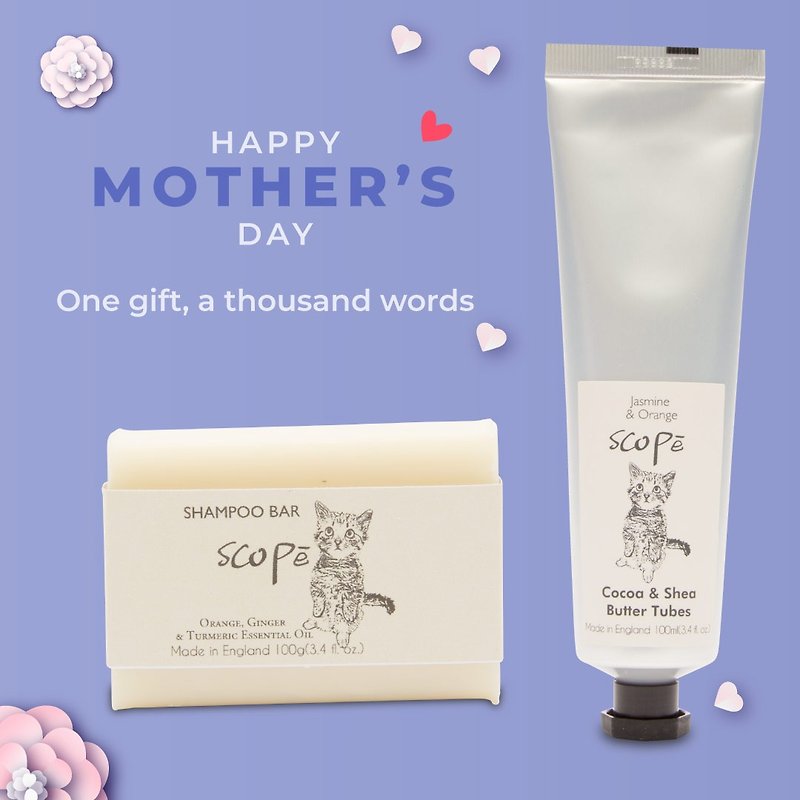 [Mother's Day Limited Edition] SCOPe-Hand Cream + Sweet Orange Shampoo Soap Discount Set - Nail Care - Other Materials 