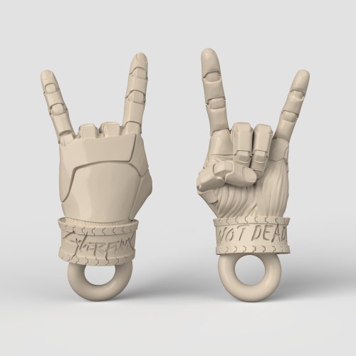 3DcncUNIQUE 3D模型STL CNC Router檔案 3dprintable掛件 賽博朋克未死