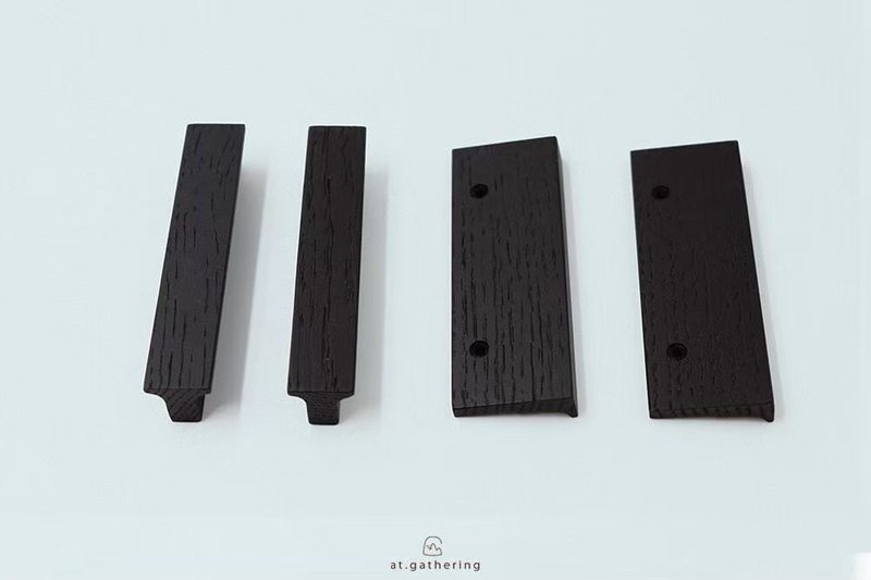 | Customer order | MT series matte black 10cm (door thickness 18mm) / 20cm (door thickness 21mm) - Items for Display - Wood Black