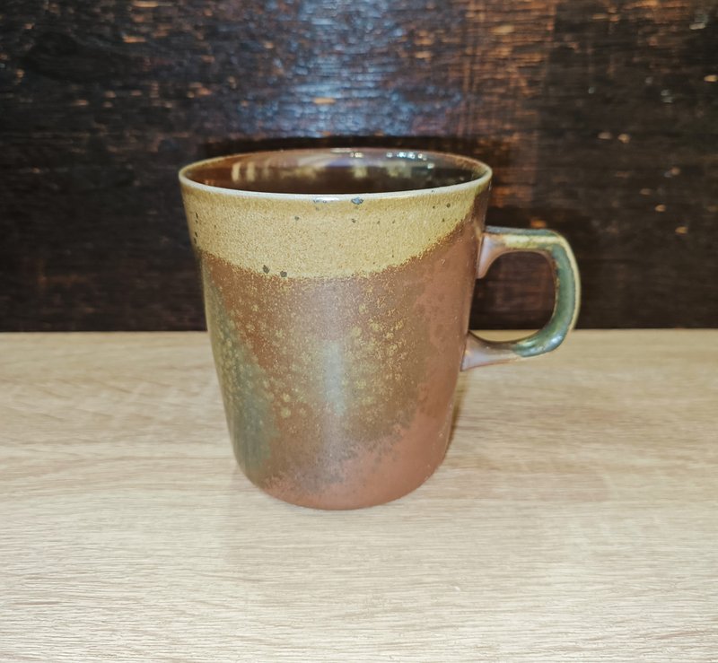 Wood-fired unglazed mug-Yingge ceramic artist Li Minrui - แก้วมัค/แก้วกาแฟ - ดินเผา 