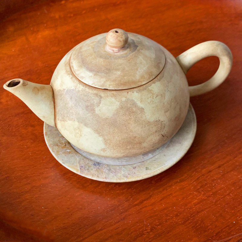 台灣 早期素雅茶壺│中國東峰落款 古韻猶存 底蘊深厚 - 茶壺/茶杯/茶具 - 陶 多色