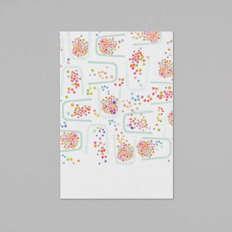 misuzu uta 明信片 金平糖之夢 - 卡片/明信片 - 紙 多色