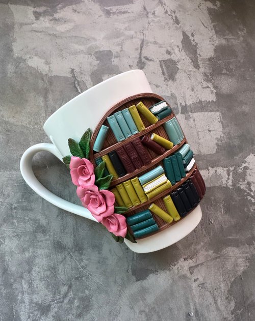 ミニミニフローティングコーヒーカップ像装飾フローティング