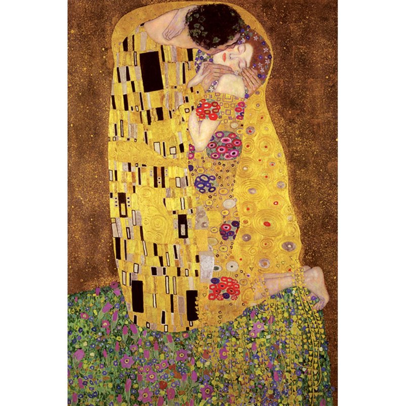【克林姆】吻 英國進口海報 Gustav Klimt - 海報/掛畫/掛布 - 其他材質 多色
