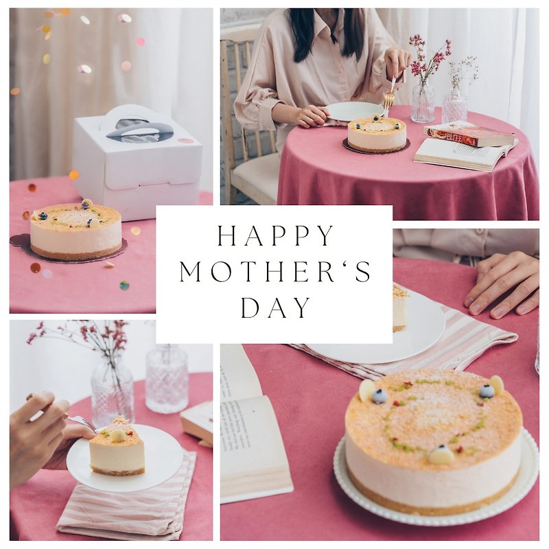 Chu Xin - Mother's Day Cake New Arrival Free Shipping - Cake & Desserts - Fresh Ingredients Yellow