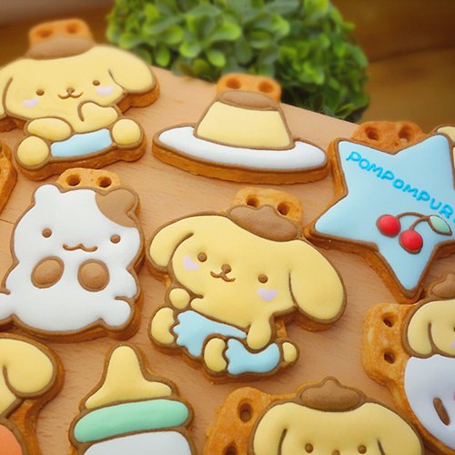 Cookie Queens 餅乾皇后 【Pinkoi x Sanrio】正版/布丁狗/收涎餅乾/寶寶4個月收口水/客製