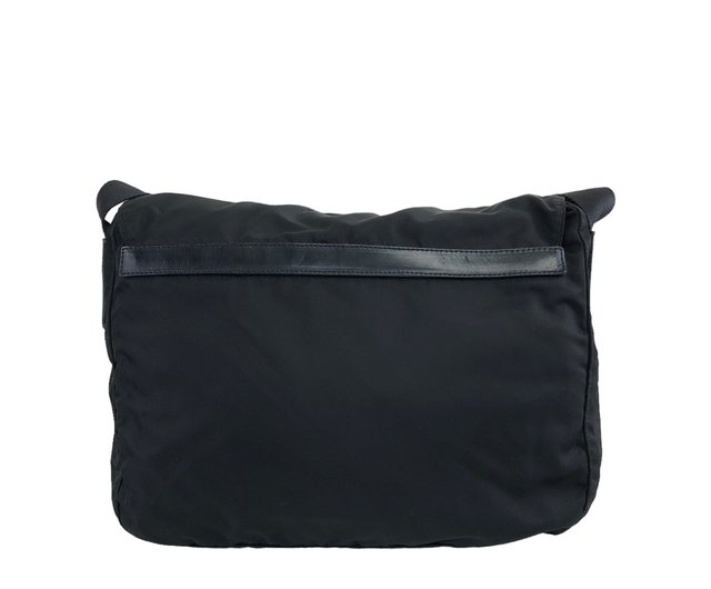 【ヴィンテージ】Rank:A☆PRADA BLACK ベルトバッグ 993516 Prada Studded Belt Bag - Luxe Du Jour