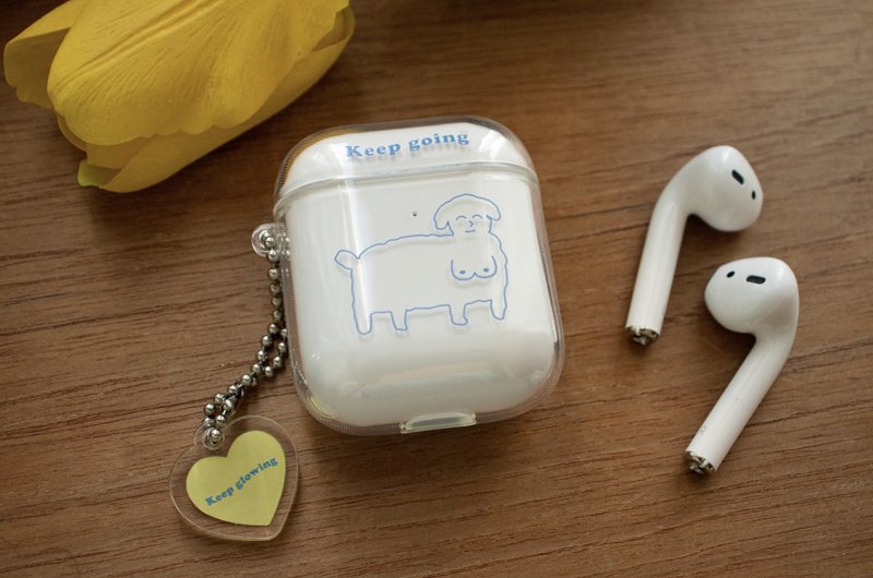 奶子狗AirPods/ AirPods Pro軟耳機保護套 - AirPods/耳機保護套 - 塑膠 透明