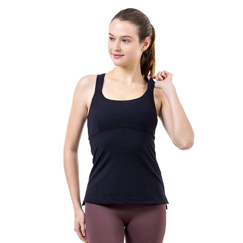 【NAMASTE】Calis - Black - Women's Yoga Apparel - Nylon Black