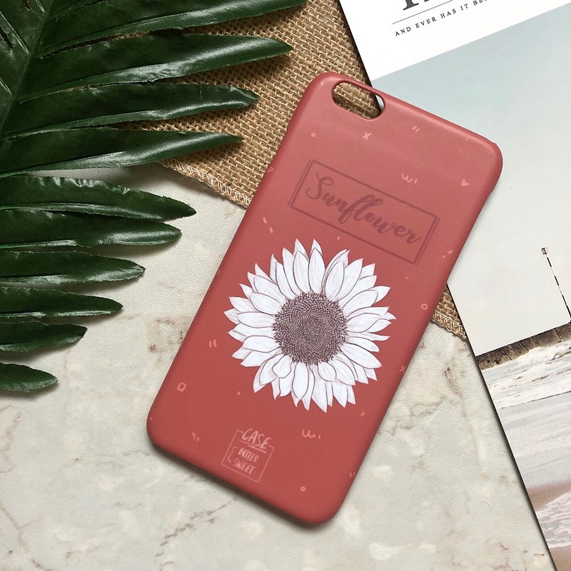 My name is white sunflower :: sunflower collection - Phone Cases - Plastic 