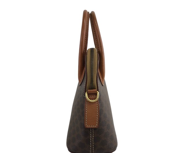 日本直送 名牌中古包 】CELINE セリーヌ マカダム ミニバッグ 2way