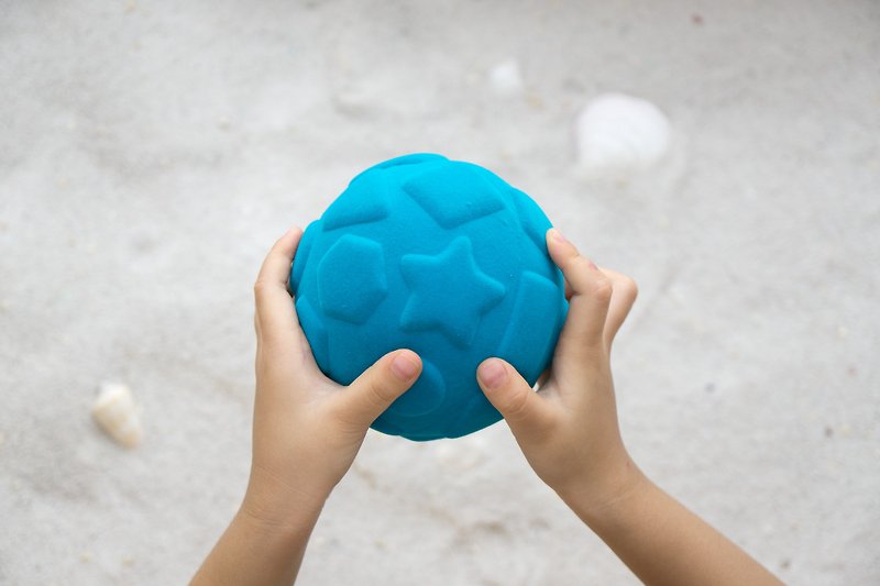 アメリカのルバブ純粋な天然ラテックス触覚ボール-教育用ボール形状グラフィックス-赤ちゃんと幼児のための生分解性の緑色のおもちゃ